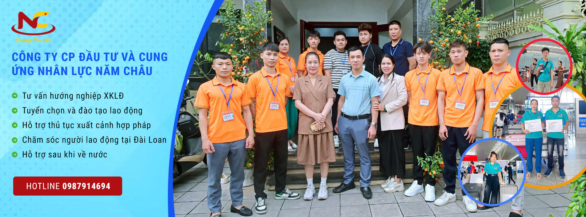 CÔNG TY CP ĐẦU TƯ & CUNG ỨNG NHÂN LỰC NĂM CHÂU